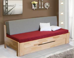 Postel Vykona DUO BOX masiv buk cink
