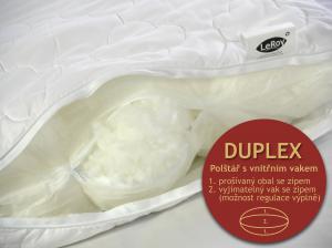 Polštář LeRoy® Comfort Duplex 70x90cm