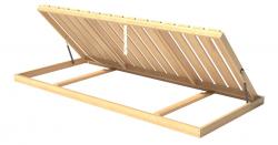 Rošt LB Bohemia laťkový v rámu NV pístový do boku 90x200cm