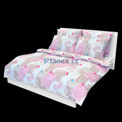 Povlečení Stanex LS28 bavlna 140x200+70x90cm