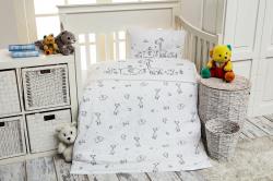 Povlečení bavlněné Matějovský - Žirafa a kamarádi