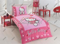 Povlečení bavlněné Matějovský - hello Kitty