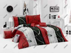 Povlečení krepové DeLuxe Matějovský Eternity red