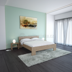 Postel LUCATEC Marco 180x200 cm dub