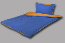 Povlečení LeRoy® JERSEY 140x200+70x90cm dvoubarevné se zipem