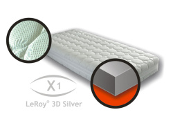 Matrace LeRoy 3D silver  X1