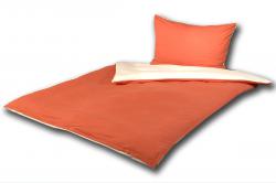 Povlečení LeRoy® JERSEY 240x200+2x70x90cm dvoubarevné se zipem