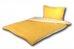 Povlečení LeRoy® JERSEY 240x200+2x70x90cm dvoubarevné se zipem