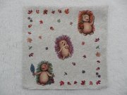 Povlak na polštářek - Tři ježci