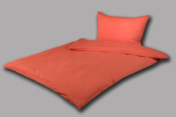 Povlečení LeRoy® JERSEY 140x220+70x90cm jednobarevné se zipem